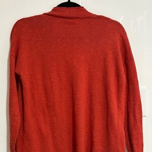Lightly used Madewell women’s burnt orange cardigan